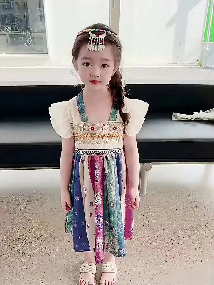 宝妈速进!这款汉服连衣裙真的有点东西