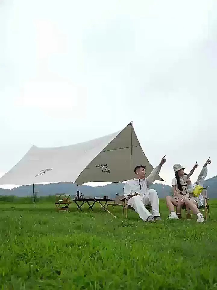 户外人必看！骆驼“云雾20”天幕这样搭绝了