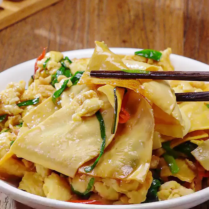 爱吃豆制品的你应该试试这款油豆皮!