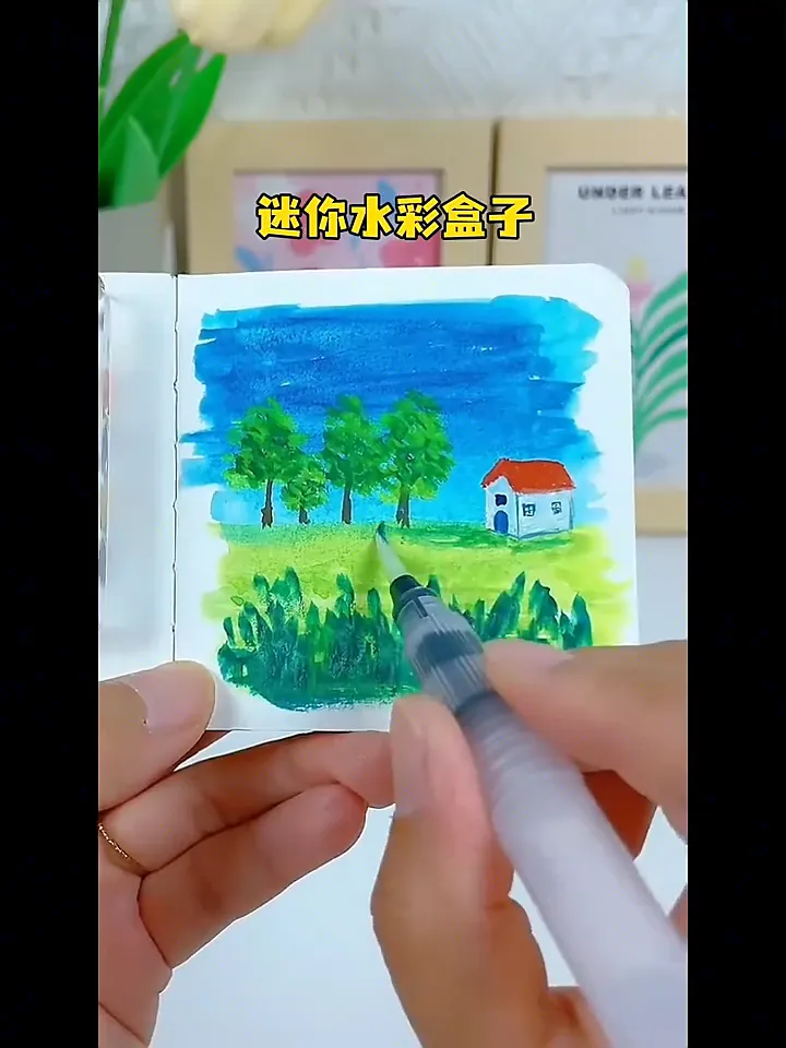 绘画党狂喜！这颜料盒绝绝子！