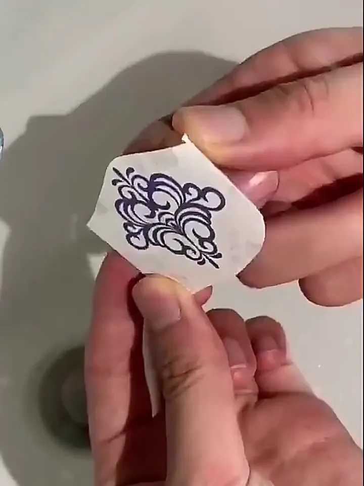 草本纹身贴简直yyds！蝴蝶小清新图案直接美出圈