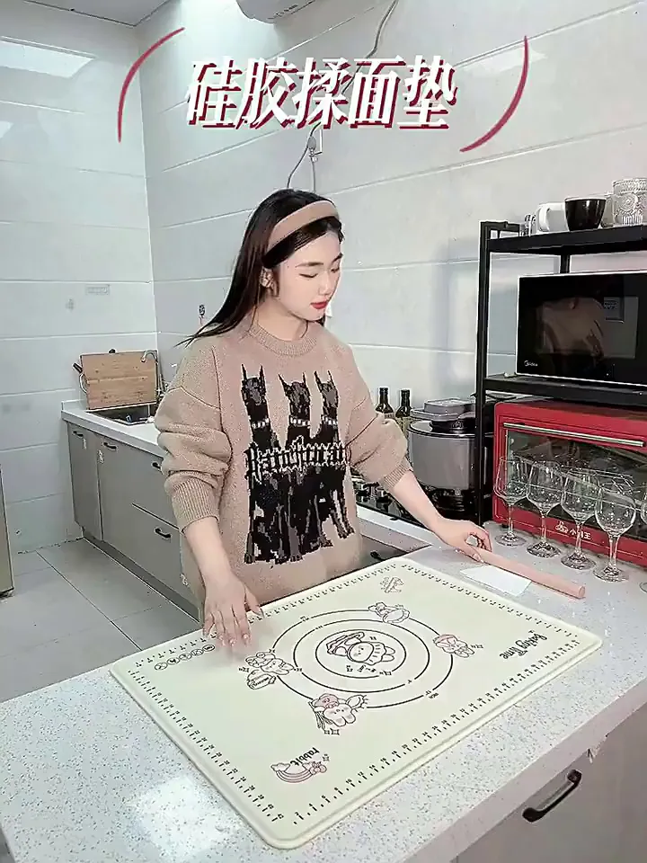 真的绝了!这揉面垫怎么能这么好用!