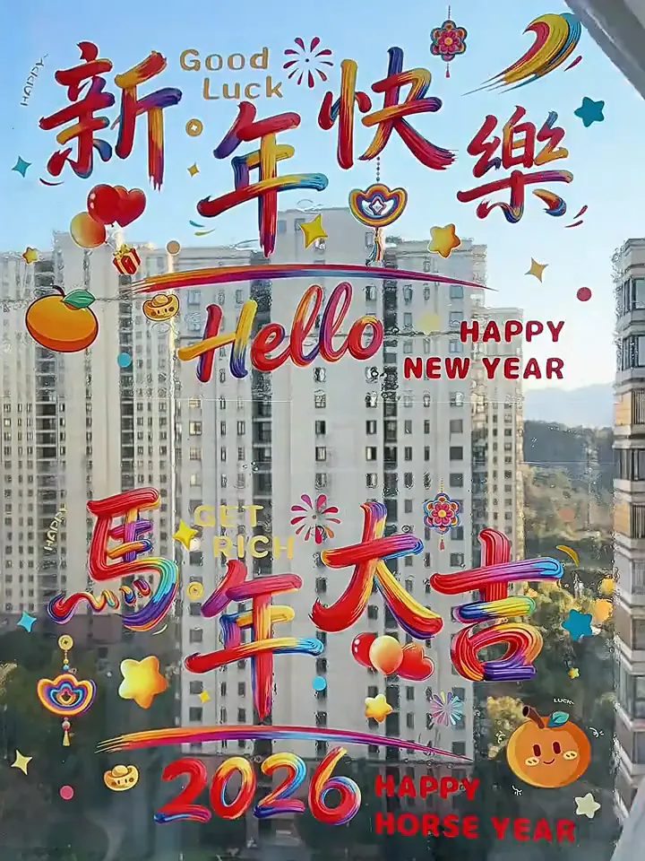 起猛了‼️这新年窗花不仅好看还这么方便?