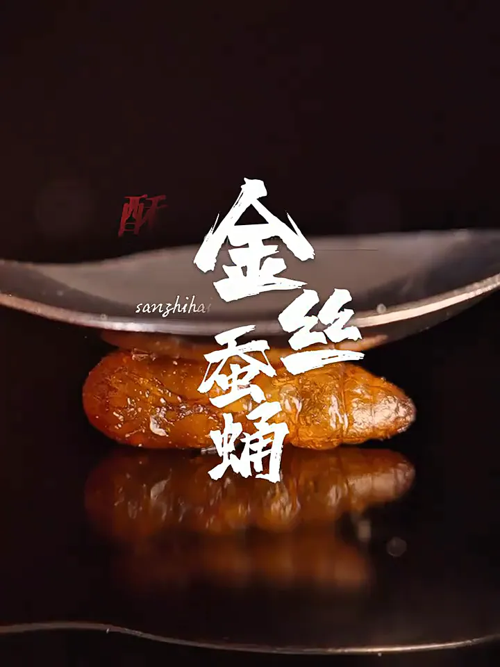 吃货必看‼️这特级金丝蚕蛹太绝了!