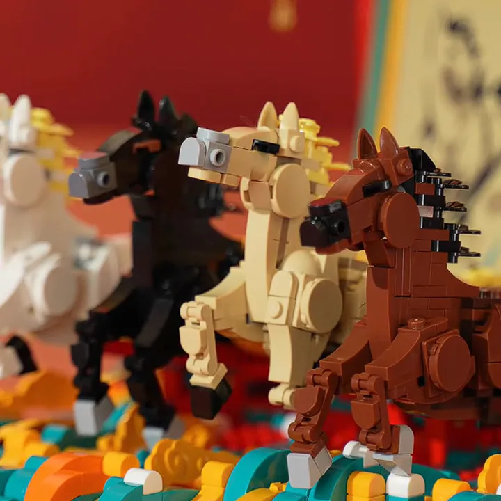 🐎乐高骏马鸿图,把马年好运带回家!