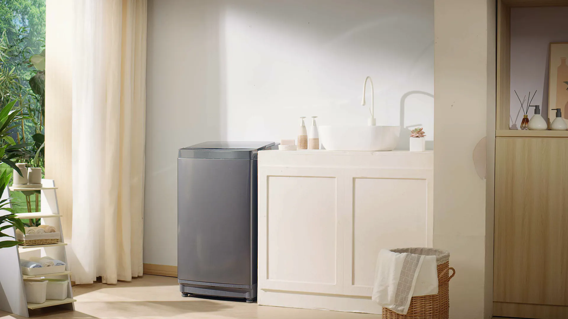 美的（Midea）随心洗 波轮洗衣机全自动家用