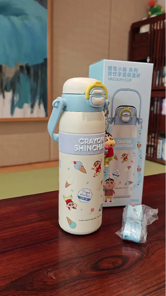 儿童保温杯思路打通！可爱实用一步到位