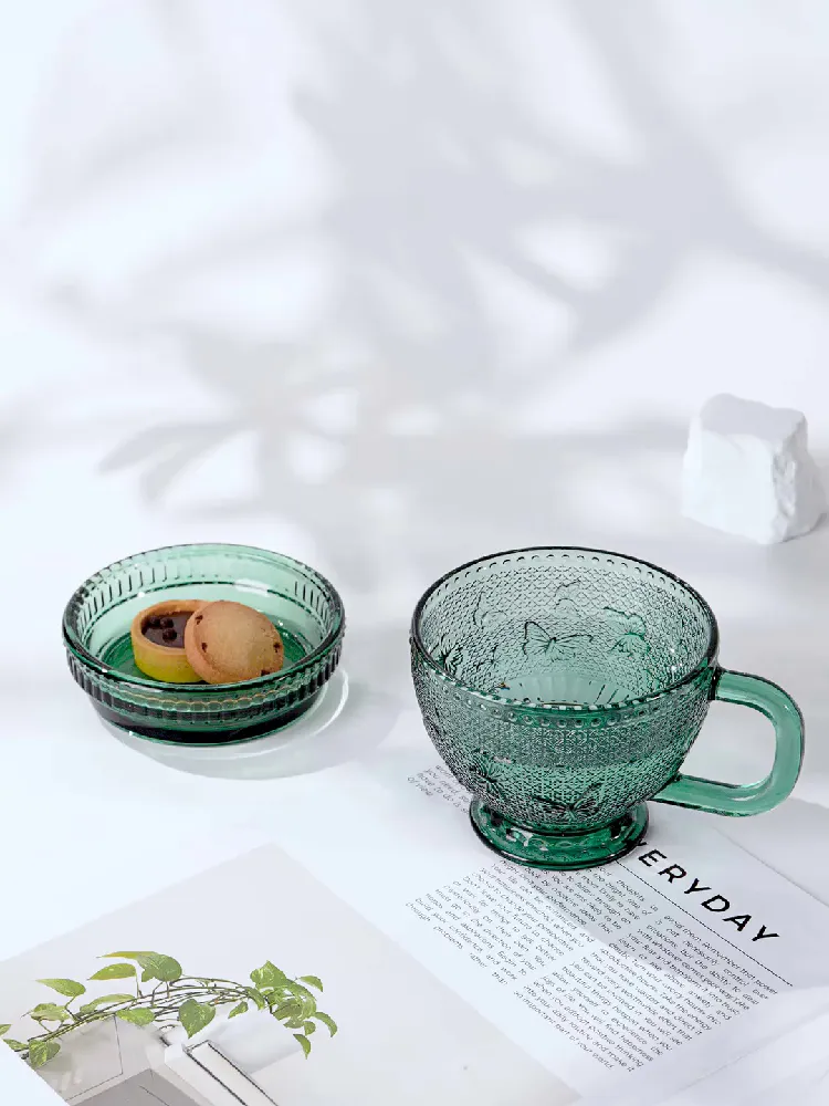 LOVWISH墨绿蝶影杯👈👈👈