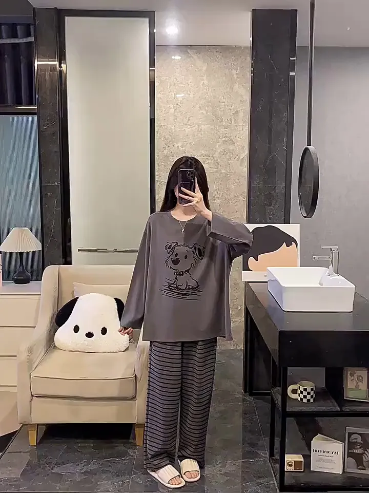 又美又舒适!春秋不能少了这套睡衣!