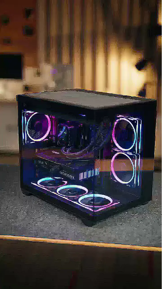 华硕ROG全家桶主机,锐龙R5 9600X配RTX5060Ti,性价比游戏整机新选择