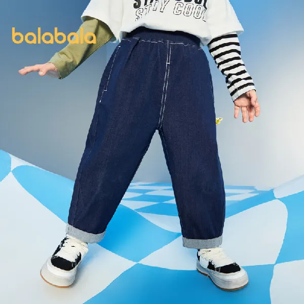 潮酷小童牛仔裤,让宝宝时尚出街!👖✨