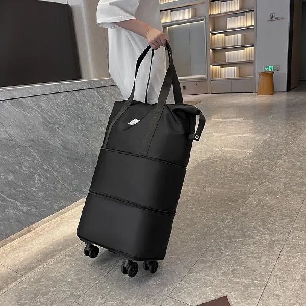 途客万向轮旅行包轻便携行李袋收纳包待产包干湿分离大容量健身瑜