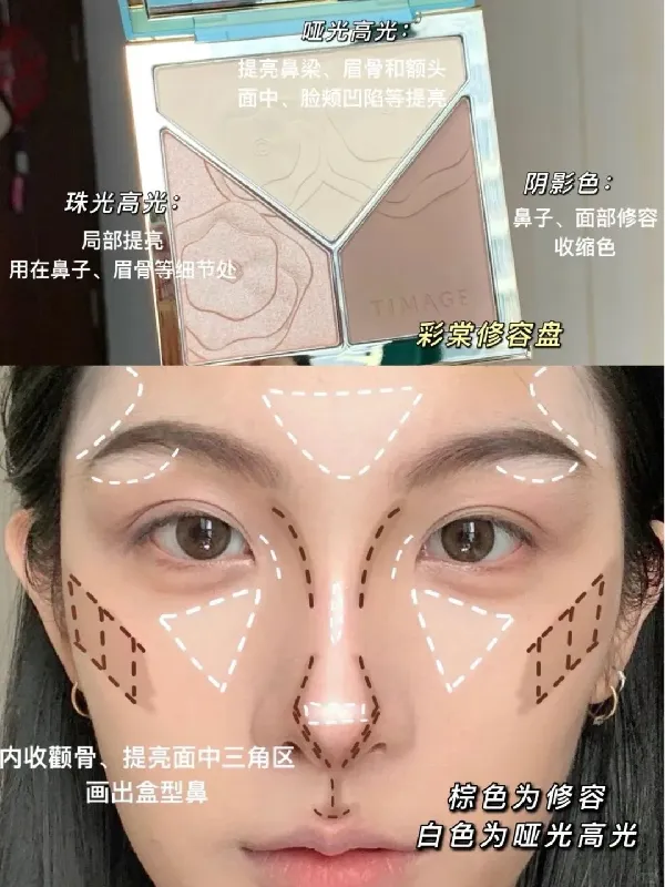 新手修容 用刷干货!基础修容看这篇就够!!