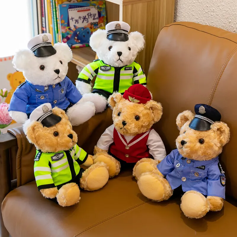 梵达森公安警官泰迪熊🐻,纪念警察英雄👮♂️
