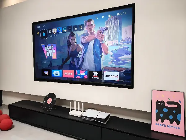 国行 PS5 slim 光驱版，酷炫开启游戏盛宴😍