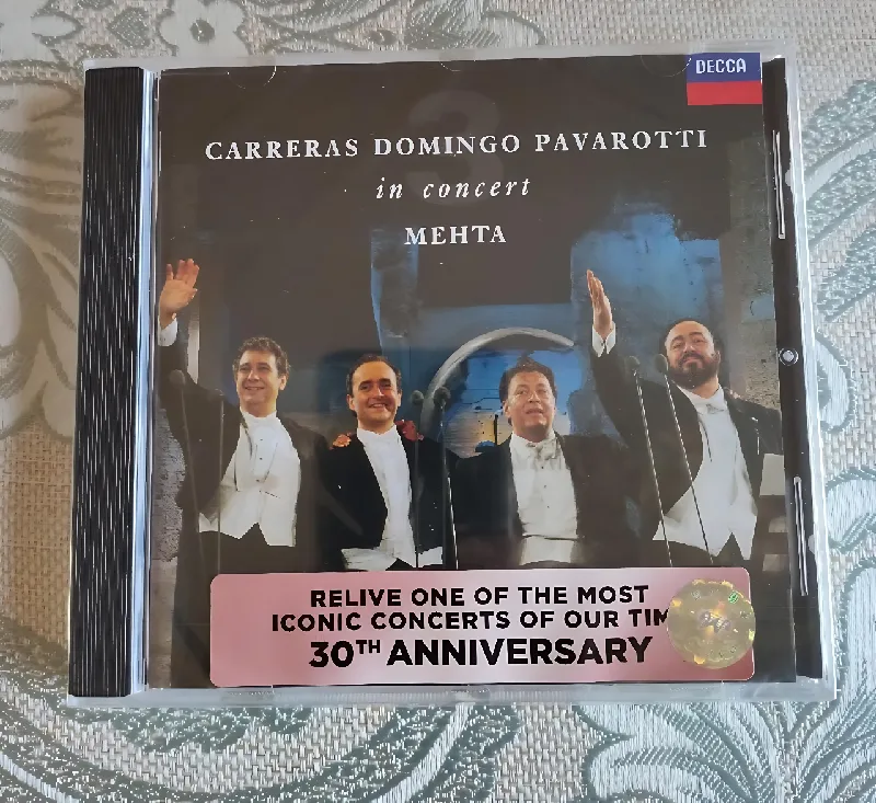 🎵试听效果绝了!中图音像三大男高音 CD,美好享受来袭~