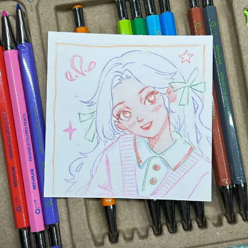 绘画小白和宝妈必看!米娅彩铅超绝✨