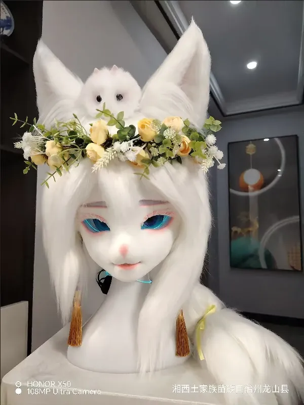 洛丽塔风兽头cos头套选购!萌娃辣妹这样选!!!