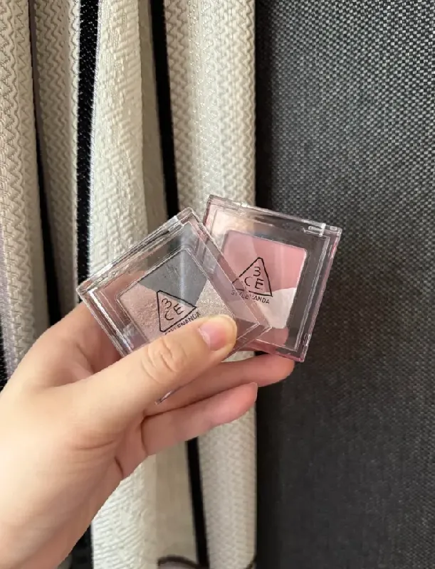 3CE方格眼影04&05