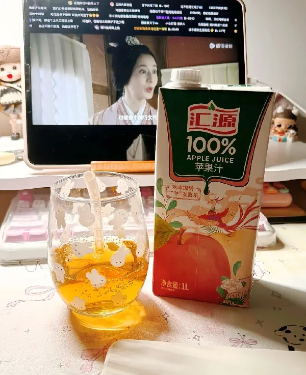 谁懂啊!汇源100%苹果汁真的是我的心头爱✨