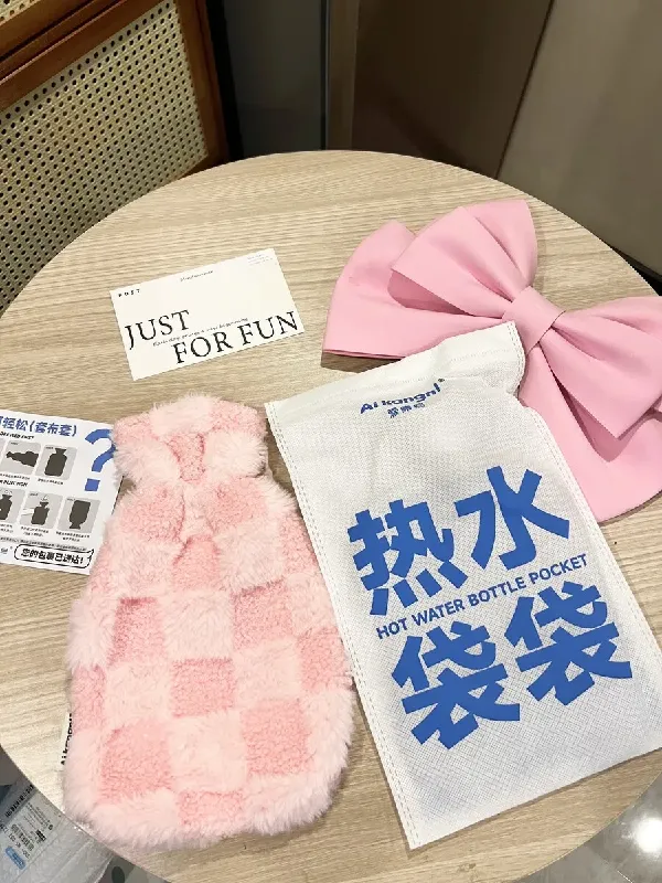 太邪门吧!!这到底谁发明的热水袋布套神仙搭配?!