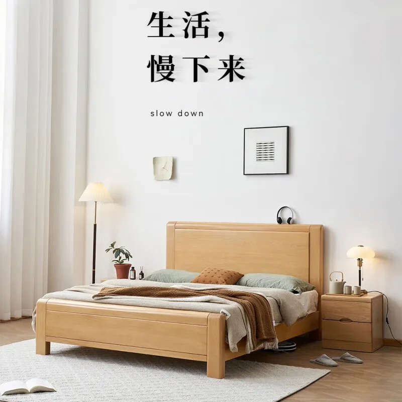 🛏️卧室颜值逆袭!这张实木床让美梦加倍✨