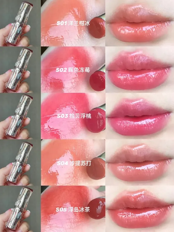 🧊✨Mistine口红5支试色 | 深唇纹的救星!!
