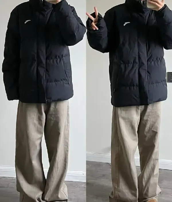哇塞!这安踏面包羽绒服被我挖到啦🥳 送男友超绝~