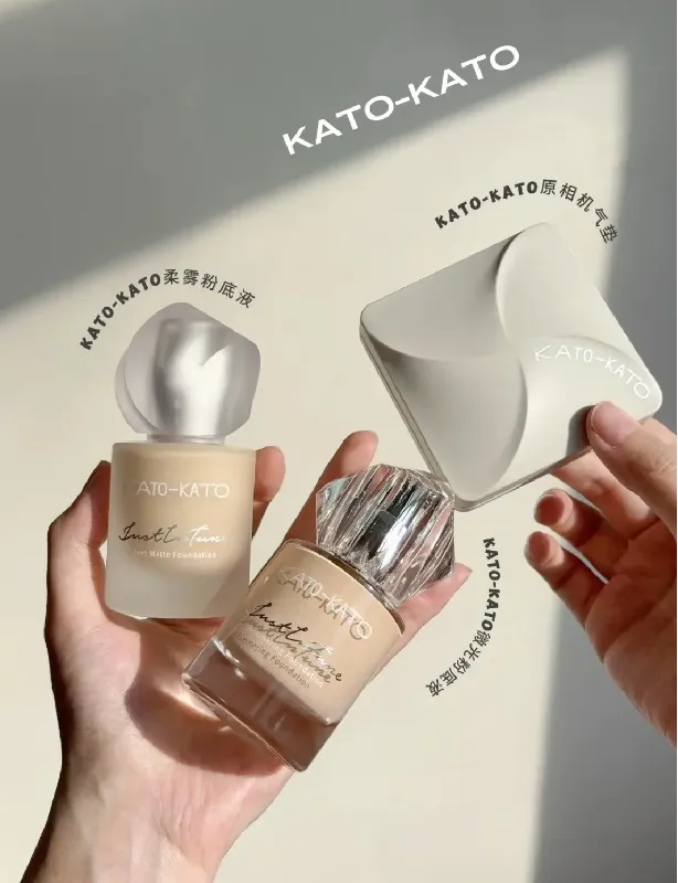 一键选对KATO粉底液⋆⌣̈干/油/混合通通搞定~