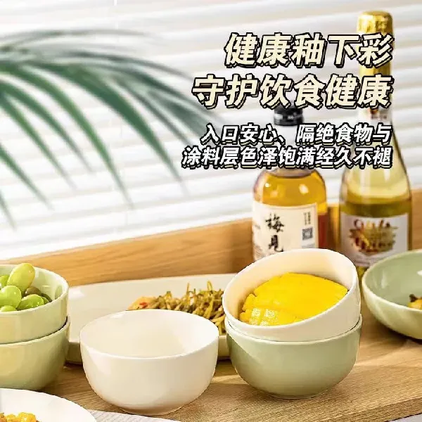 春日餐桌焕新 | 邂逅奶油风小清新陶瓷碗