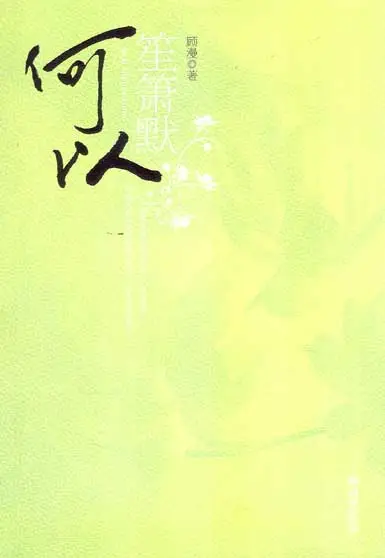 再读《何以笙箫默》,感情流写法依旧不过时
