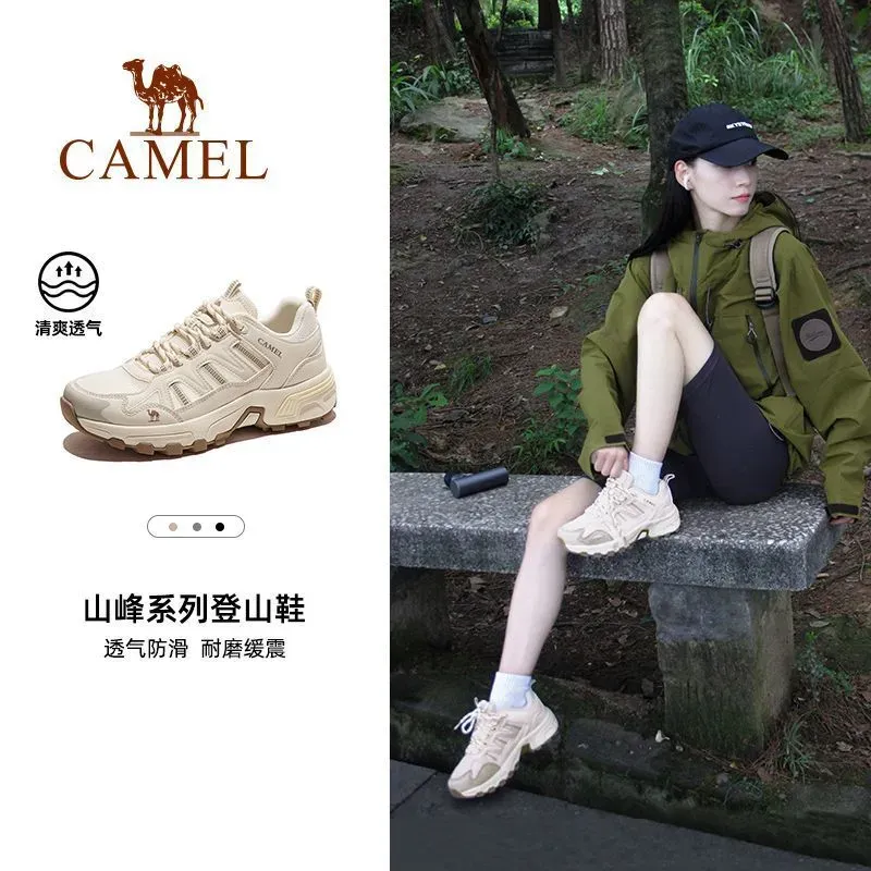 这双鞋让我敢穿去爬山,也敢穿去约会!骆驼女款登山鞋绝了!