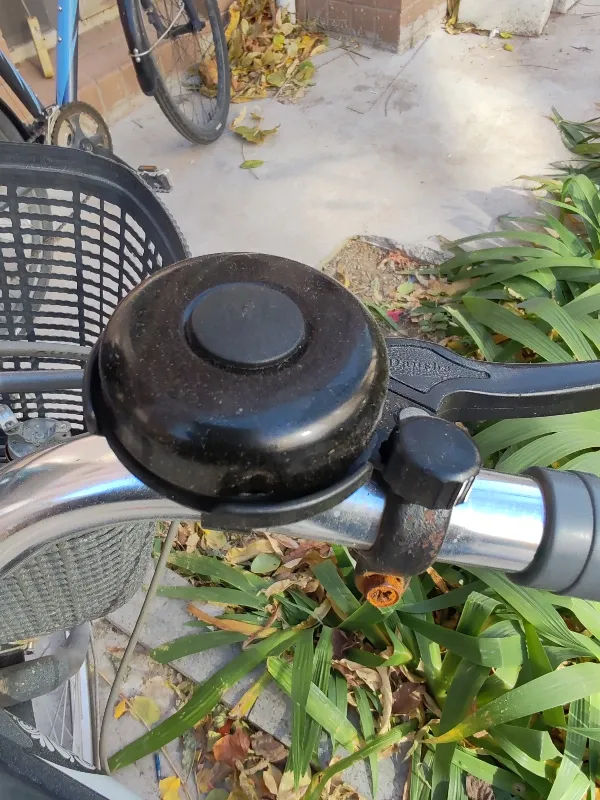 🚲早八通勤族的安全小助手！高亮全铁铃黑太绝啦💕