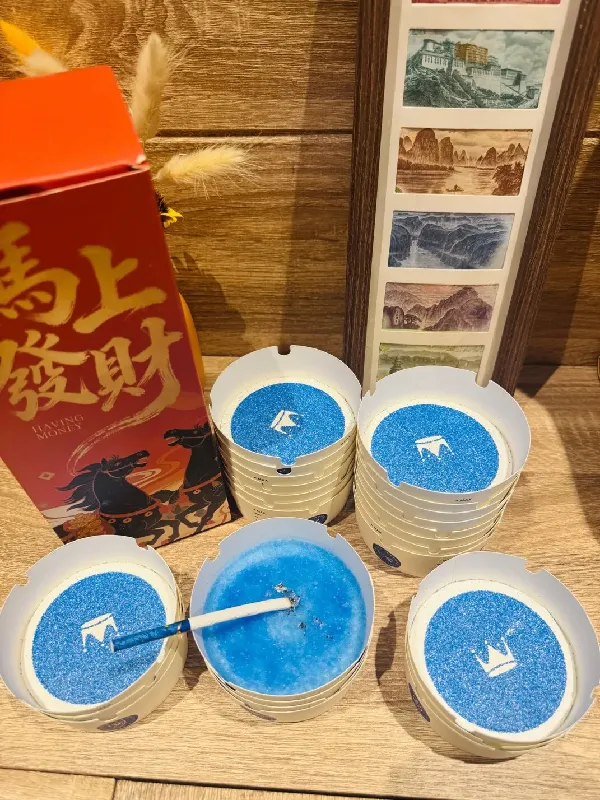 烟灰不乱飞💥 灭烟超迅速!这个一次性烟灰缸真真真好用‼️