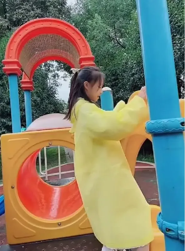 槿森泉加厚长款雨衣|全身防暴雨的徒步神器!