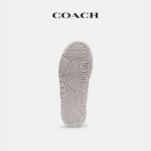 COACH SOHO运动鞋开箱体验 白色经典款轻奢女鞋分享