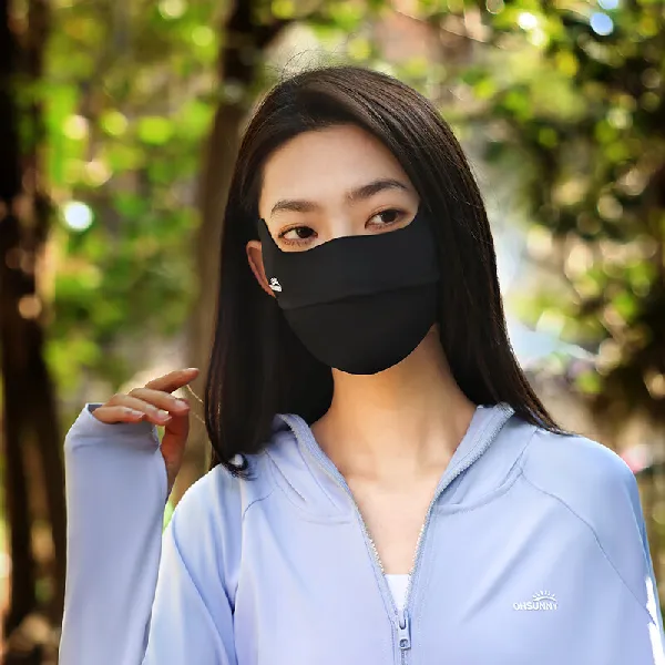 OhSunny防晒口罩护眼角面罩,夏日硬核防晒黑科技!