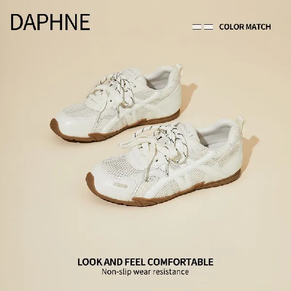 DAPHNE达芙妮平底德训鞋女2026新款,解锁舒适百搭新风尚