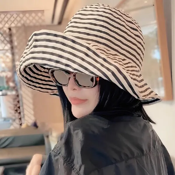 夏日防晒小心机!这顶日系渔夫帽才是大头围本命✨