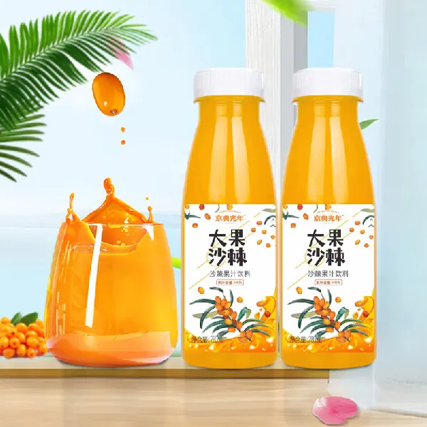 京典光年 新鲜生榨大果沙棘汁VC果汁网红饮品全解析