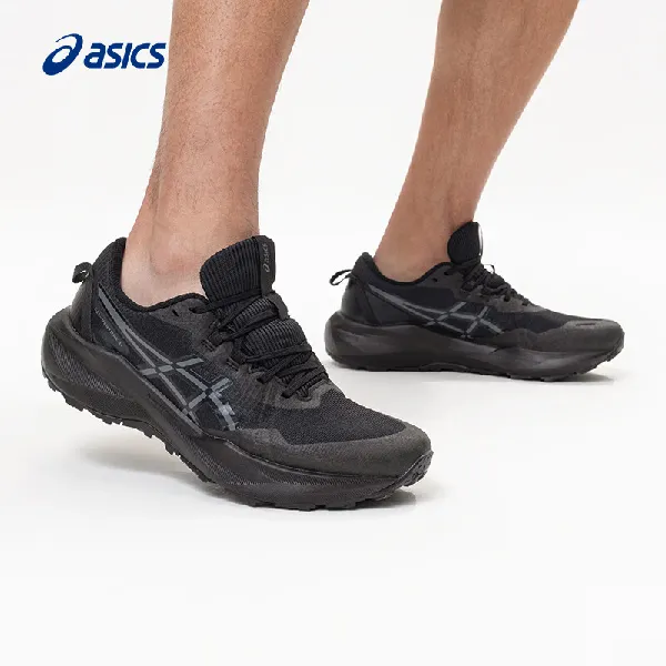 亚瑟士ASICS男鞋越野耐磨舒适运动鞋缓震慢跑鞋 GEL-VENTURE 11 黑色 42