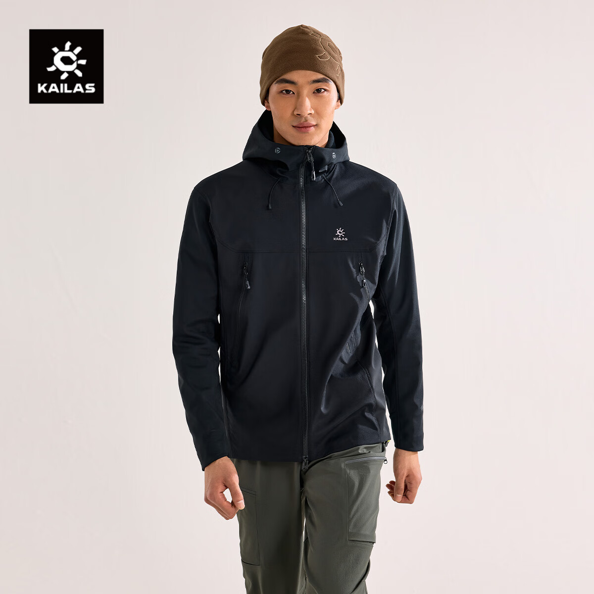KAILAS凯乐石M8 IC-MAX软壳外套GORE-TEX 3L防风保暖户外攀冰登山服男款