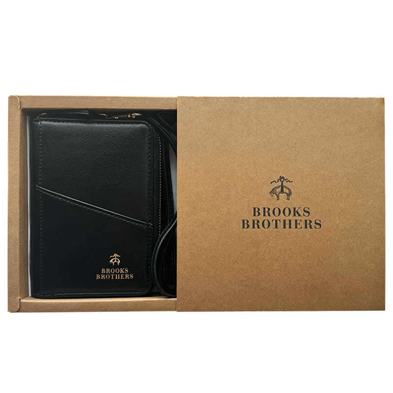 布克兄弟（BrooksBrothers）品牌定制护照包【会员积分兑换】