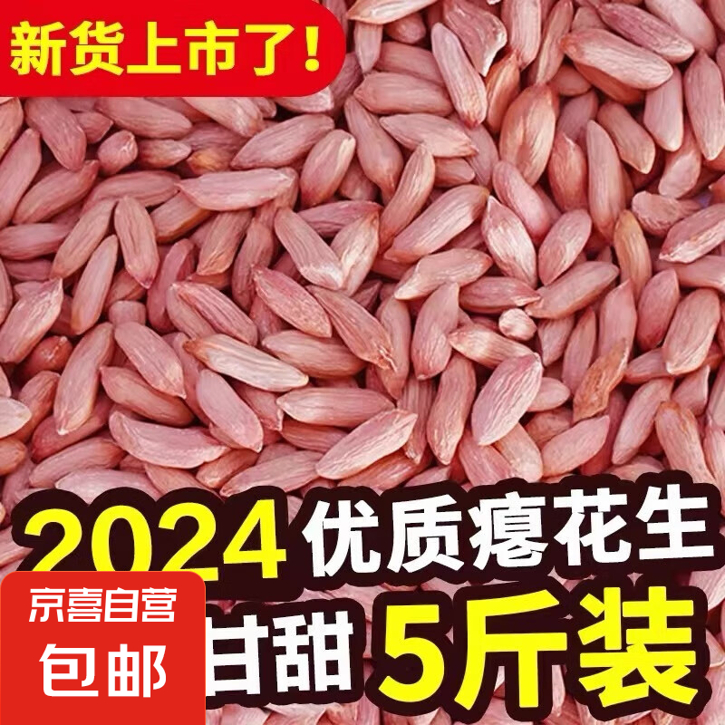 养胃瘪花生新货零食小瘪花生米小粒生小秕子花生干瘪小花生仁生吃 瘪花生米2斤