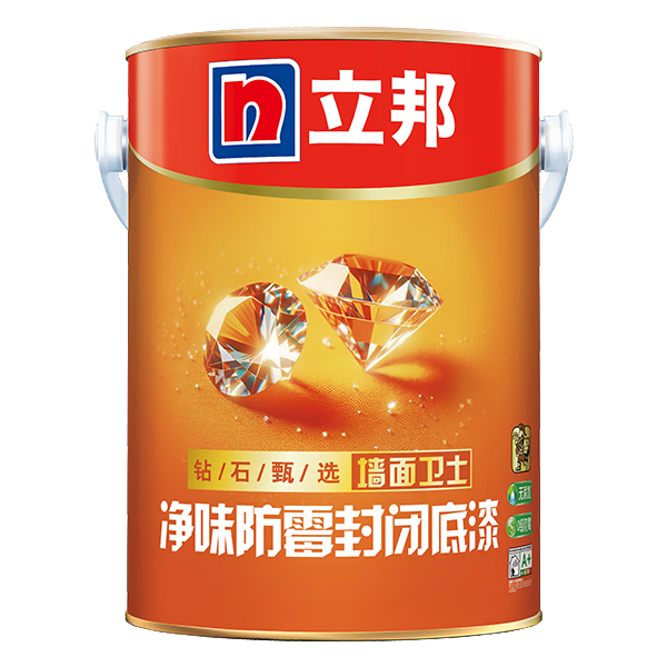 立邦【同城购】墙面卫士净味防霉封闭底漆 5L*1件