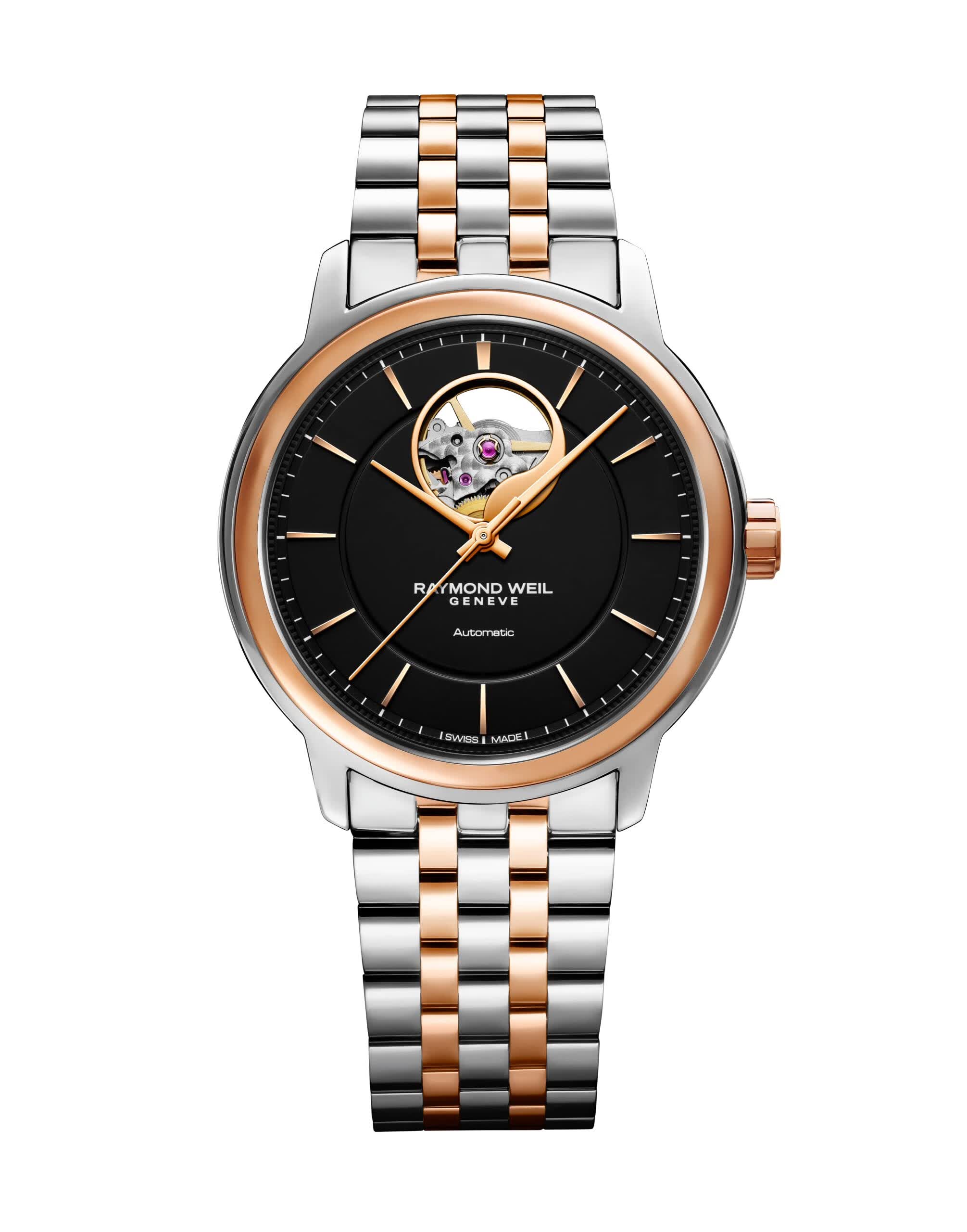Raymond Weil 徒步 男士 自动 陀飞轮 Bronze 40.0毫米