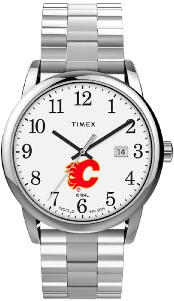TIMEX 男士经典石英腕表 38mm表盘 简约时尚 日期显示 亮灰色