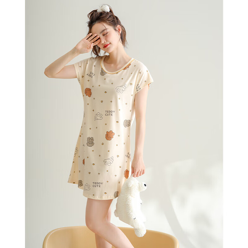 👗芬腾新品睡裙，打造夏日可爱居家风